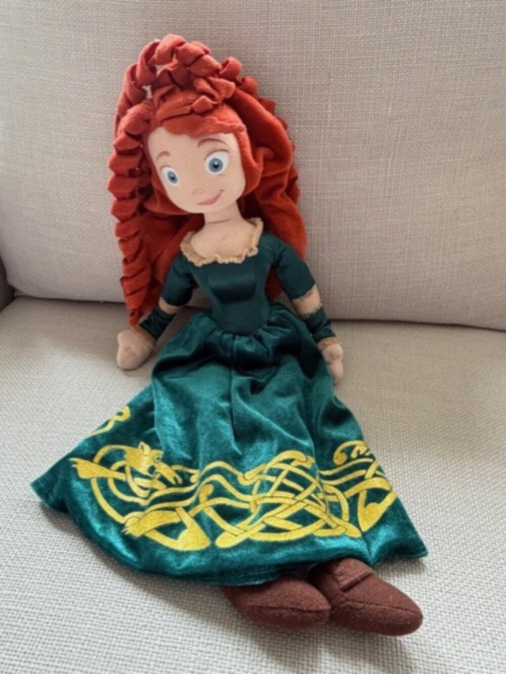 Disney Parks Merida Plush 20” Brave Princess Doll Collectible